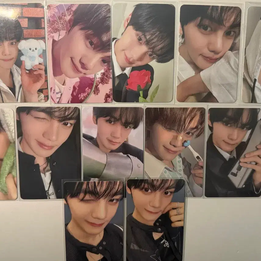 [BUNJANG] ZB1 Kim Gyu Vin &amp; Sung Han Bin POB Bundle Set Photocard / 제베원 김규빈 특전 포카 일괄 성한빈 탈덕처분 앤더블 럭드