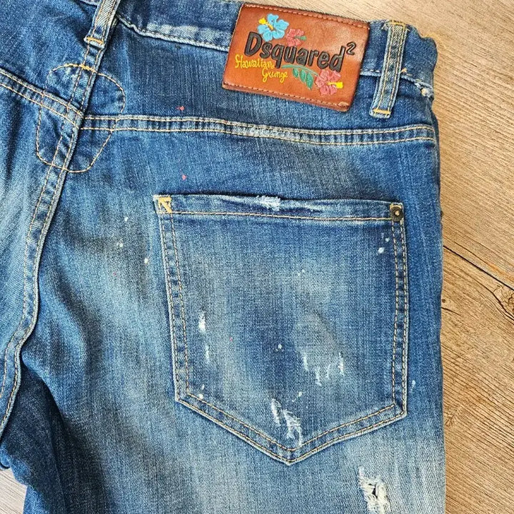 [SOLD OUT] 디스퀘어드2 데미지 워싱 청바지 50