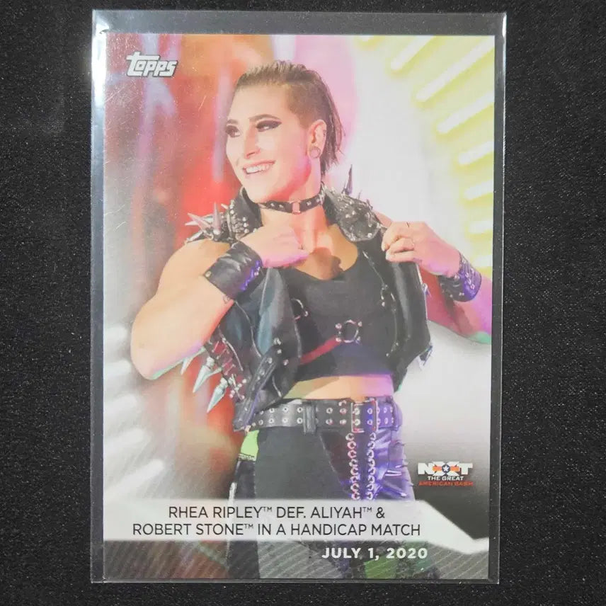 [SOLD OUT] 2021 탑스 wwe 리아 리플리 우먼 디비전 베이스