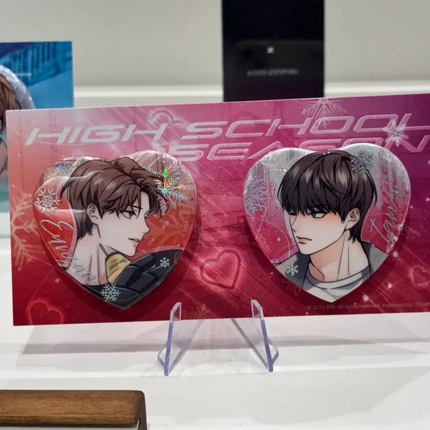 [SOLD OUT] 레봄 해빙곡선 캔뱃지 고등부 선수ver 양도 (세트 굿즈 특전)
