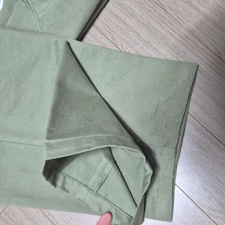 [SOLD OUT] 밈더워드로브뉴 러버 코튼 팬츠카키