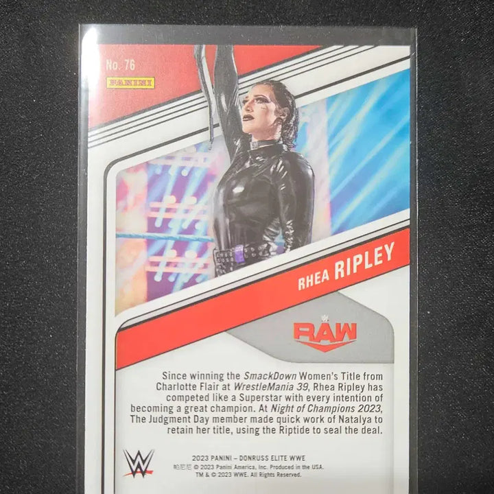 [SOLD OUT] 2023 파니니 돈러스 엘리트 WWE 리아 리플리