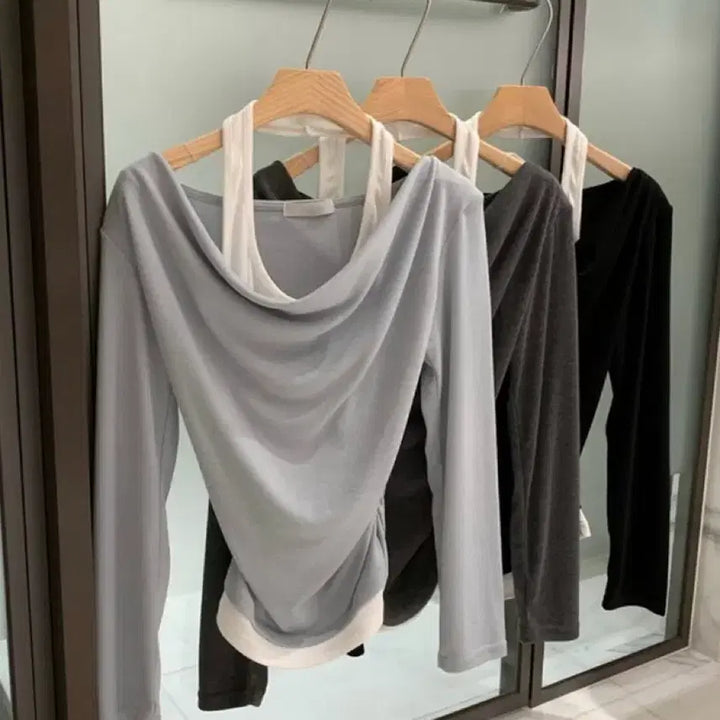 [BUNJANG] 티쉬 Lowell halter neck tee / 티쉬 Lowell halter neck tee