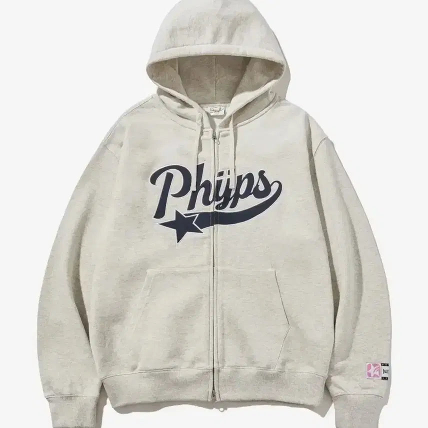 [BUNJANG] 피지컬에듀케이션 디파이먼트 Phyps 핍스 후드집업 스타 로고 / 피지컬에듀케이션 디파이먼트 Phyps 핍스 후드집업 스타 로고