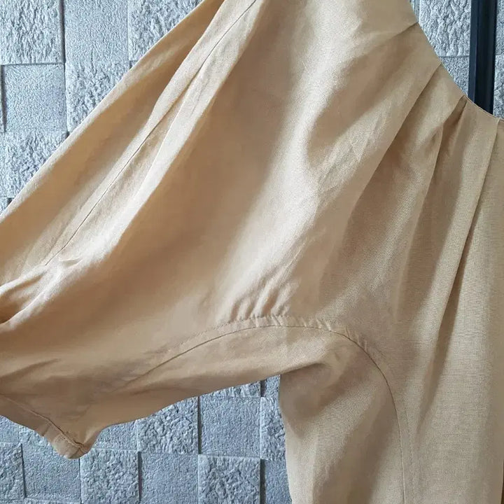 [SOLD OUT] no promise 브이넥 린넨 롱원피스