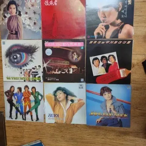 [SOLD OUT] LP레코드판 이미자 포함9개