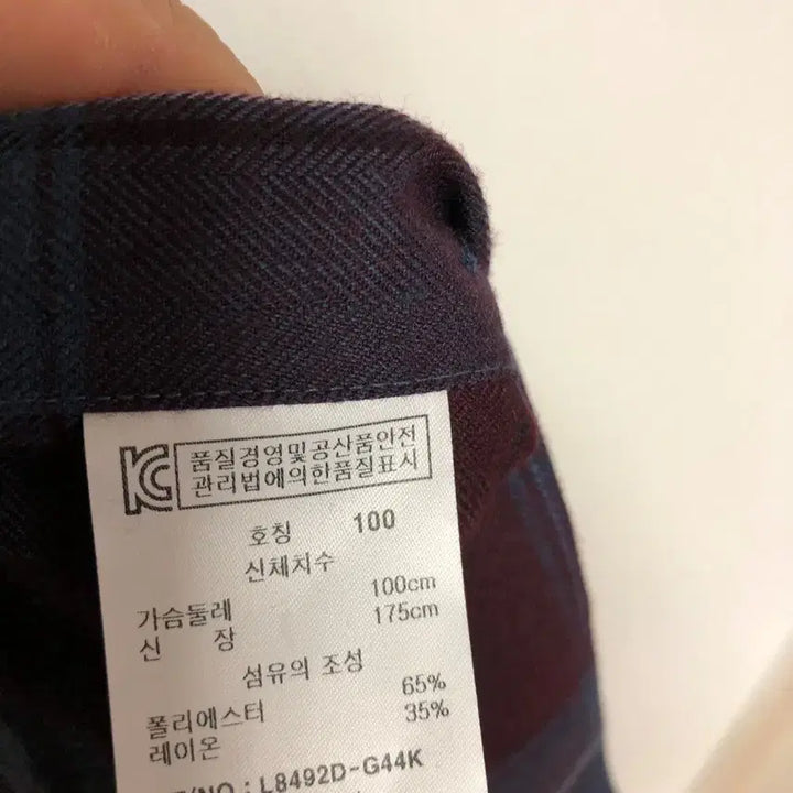 [BUNJANG] 루이까또즈 남성 셔츠 100L@9990 / 루이까또즈 남성 셔츠 100L@9990