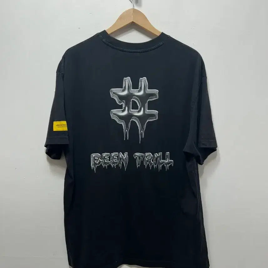 [BUNJANG] Been Trill Black T-shirt XL / 빈트릴 블랙 반팔 티셔츠 BEEN TRILL XL