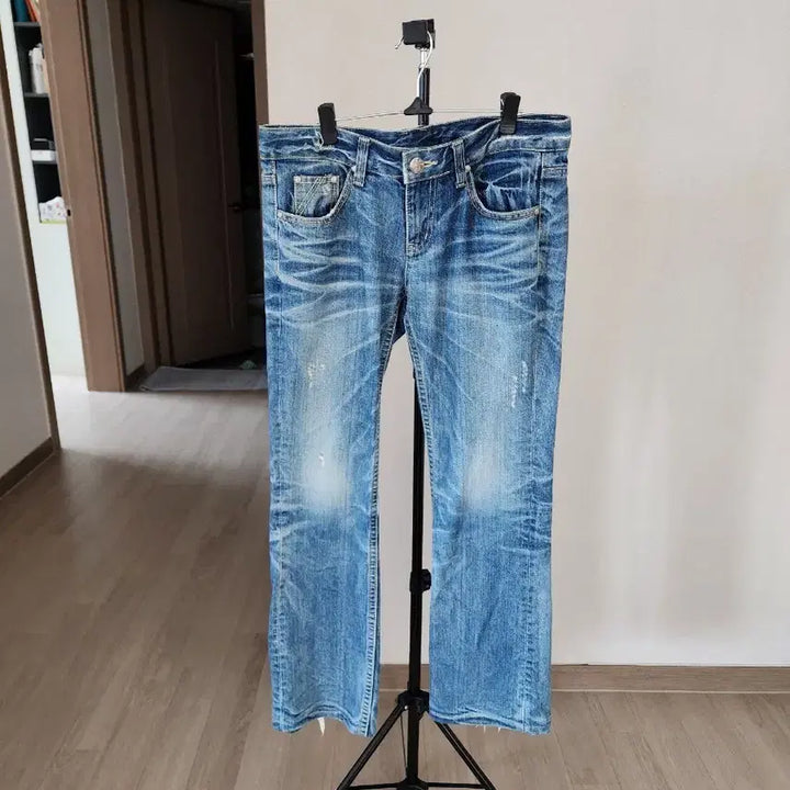 [BUNJANG] Distressed Denim 66 Jeans / 피어오브갓정품 디스트로이드 데님66