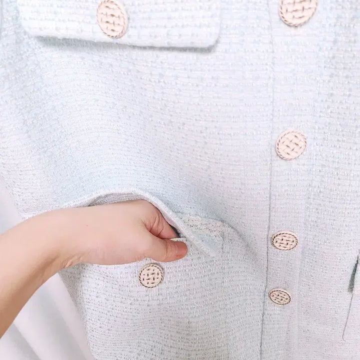 [BUNJANG] 리가든 트위드 베스트 / 리가든 트위드 베스트