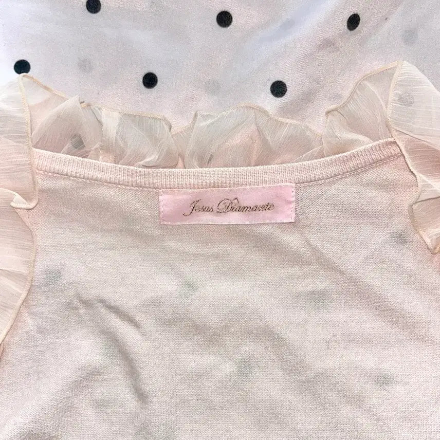 [SOLD OUT] 지저스디아망떼 쉬폰 레이스 볼레로 가디건 히메갸루라떼갸루고전판초큐롯
