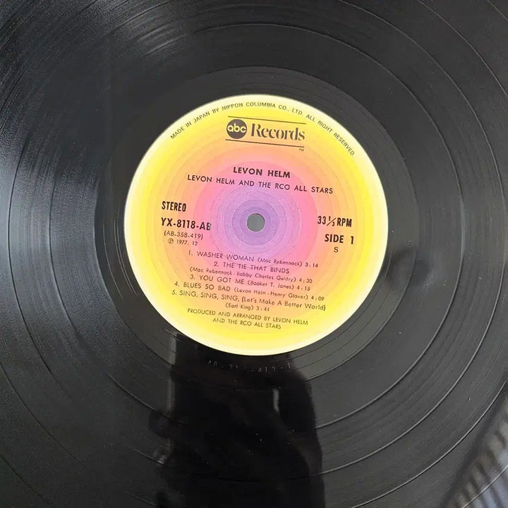 [BUNJANG] (숨은 명반, 레본 헬름이 원하던 뿌리 음악) Levon Helm LP / (숨은 명반, 레본 헬름이 원하던 뿌리 음악) Levon Helm LP
