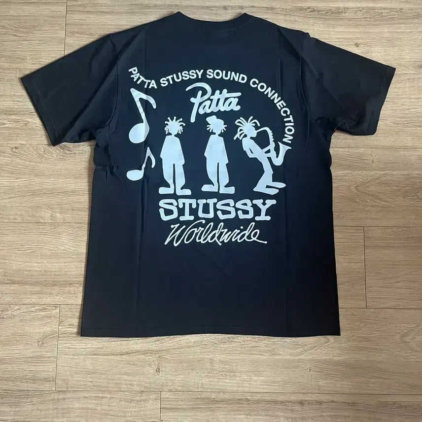 [SOLD OUT] 스투시x파타 반팔티 L