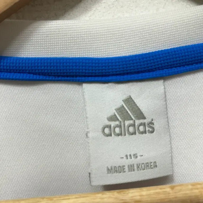 [BUNJANG] Adidas White Three Stripes T-shirt / 아디다스 흰색 삼선 반팔 티셔츠 115사이즈