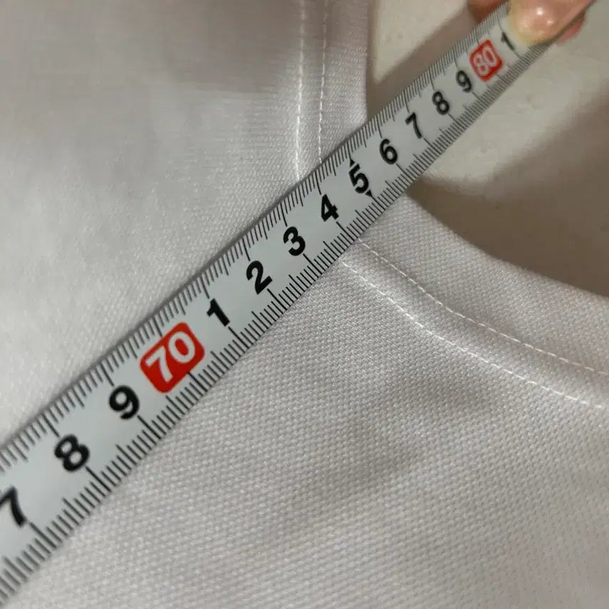 [SOLD OUT] 아디다스 흰색 삼선 반팔 티셔츠 115사이즈