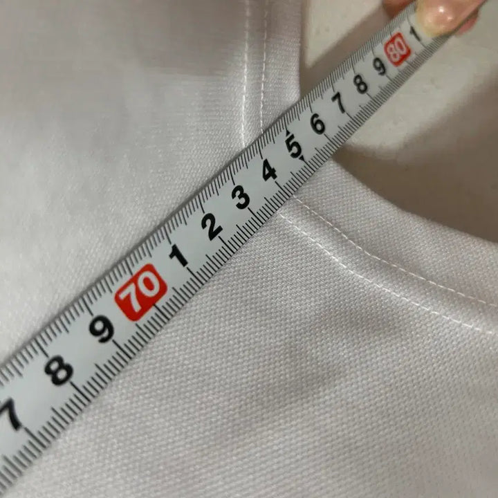 [SOLD OUT] 아디다스 흰색 삼선 반팔 티셔츠 115사이즈