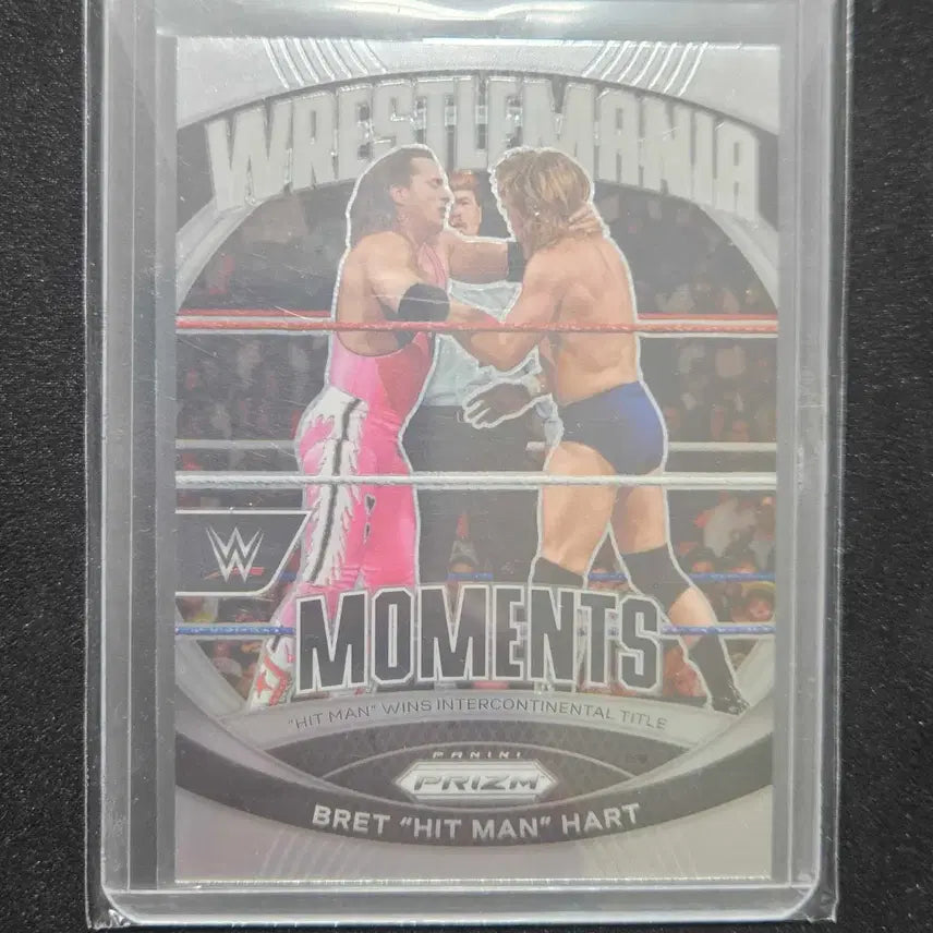 [BUNJANG] Panini WWE Bret Hart WrestleMania Moment Card / 2024 파니니 프리즘 WWE 브렛 하트 레슬매니아 모먼트