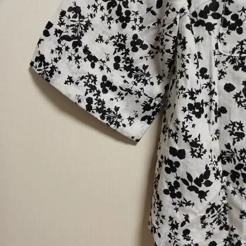 [SOLD OUT] g studio 플라워 프린트 린넨 블라우스 자켓 66