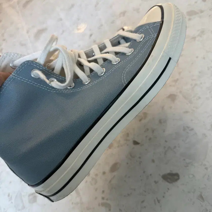 [BUNJANG] Converse Chuck 70 High Sky Blue Sneakers / 컨버스 척70하이 하늘색 280