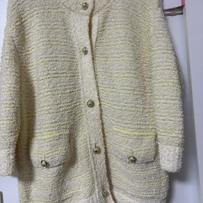 [SOLD OUT] 랑방컬렉션 트위드 카디건 프리