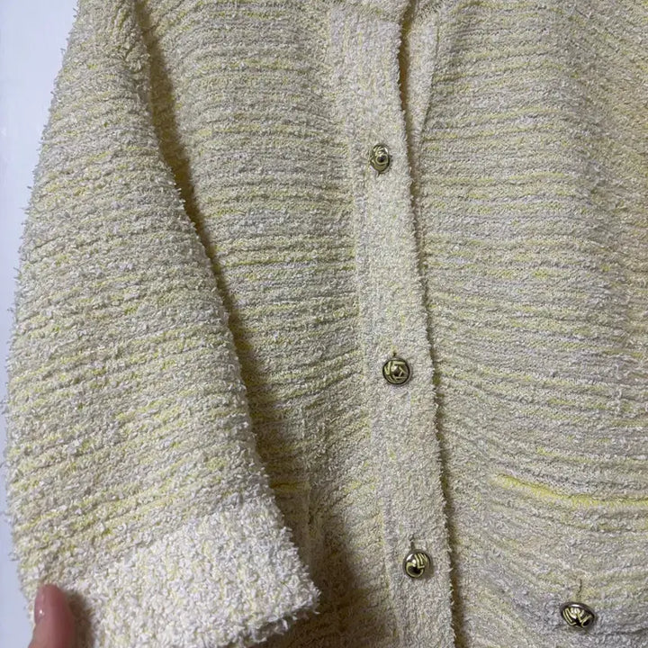 [SOLD OUT] 랑방컬렉션 트위드 카디건 프리