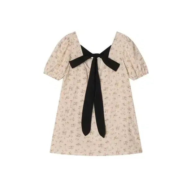 [SOLD OUT] 콜로신스 블랙 타이 블라우스 빈티지 플라워