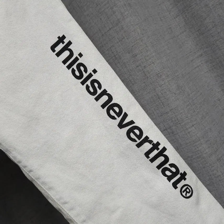 [SOLD OUT] S ) 디스이즈네버댓 크림/베이지 데님 팬츠