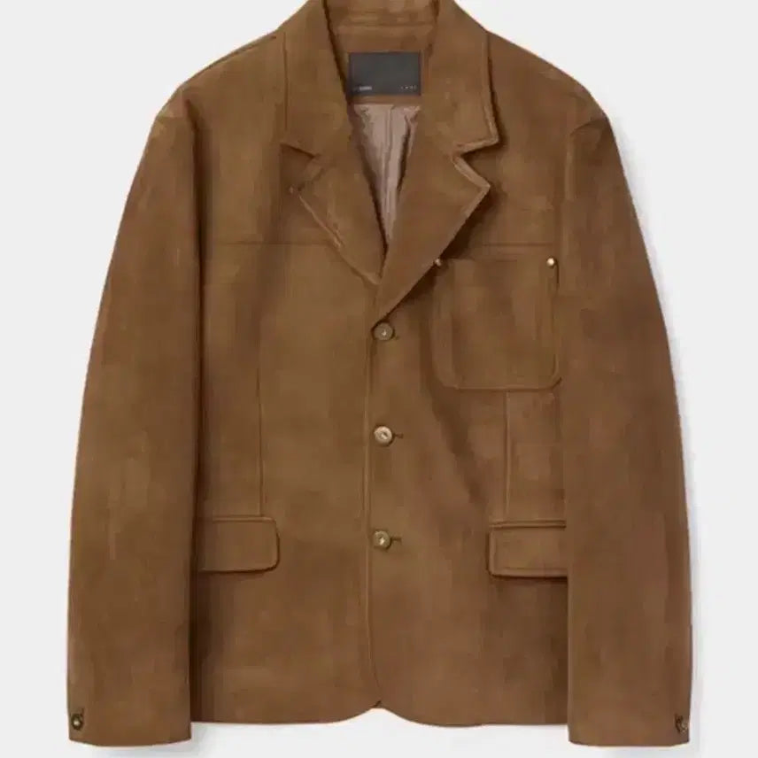 [SOLD OUT] (2) 르마드 테일러 페이크 스웨이드 자켓 - 브라운