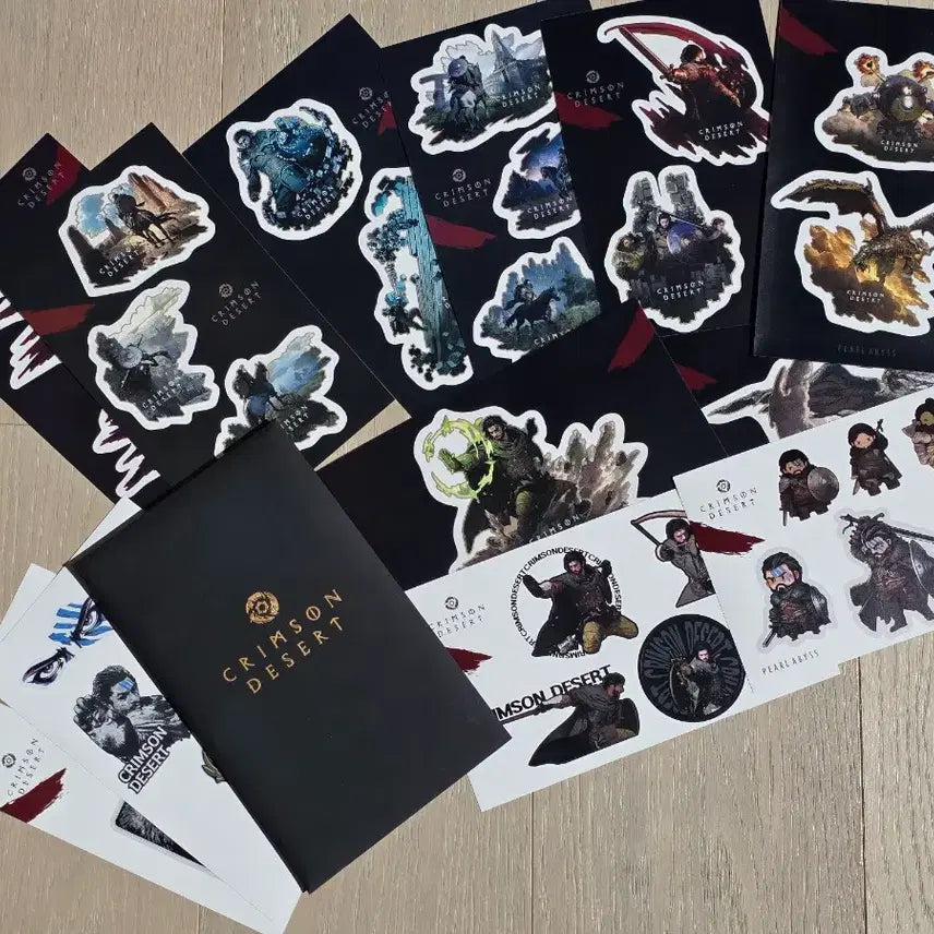 [BUNJANG] Pearl Abyss Crimson Desert Sticker Pack / 펄어비스 붉은사막 스티커팩