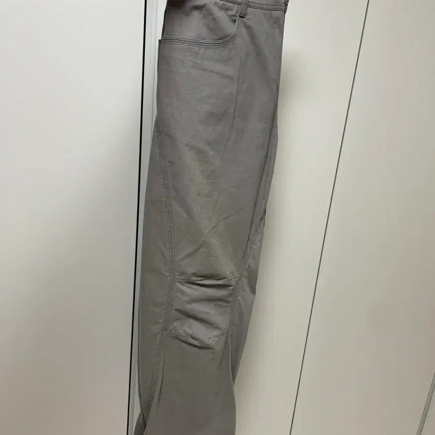 [SOLD OUT] 고낙(gonak) 스켈레톤 팬츠 gray beige, size: 2(m)