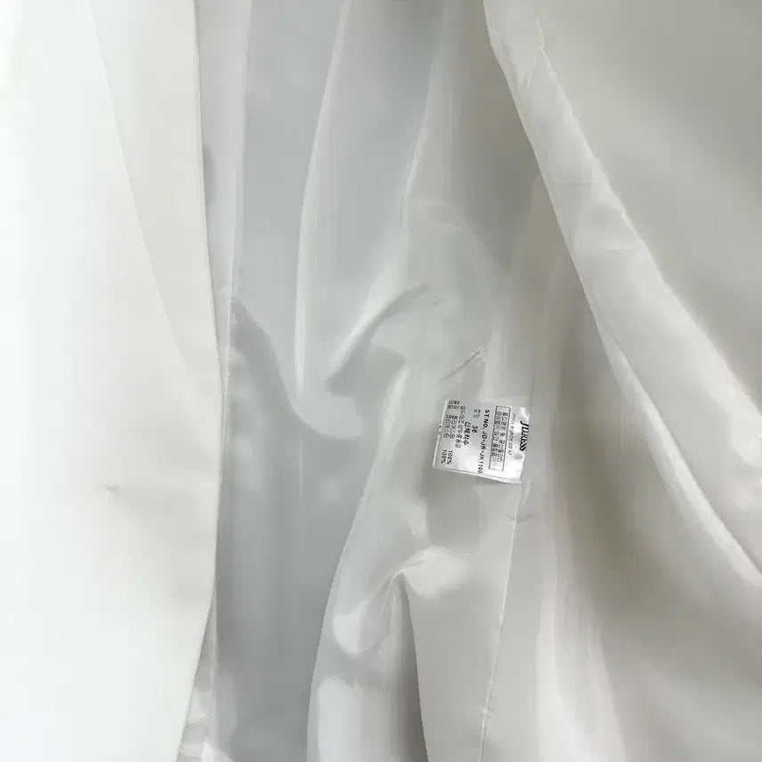 [BUNJANG] Custom White Jacket / 엣지 화이트 자켓 정장 자켓 커스텀 제작의류