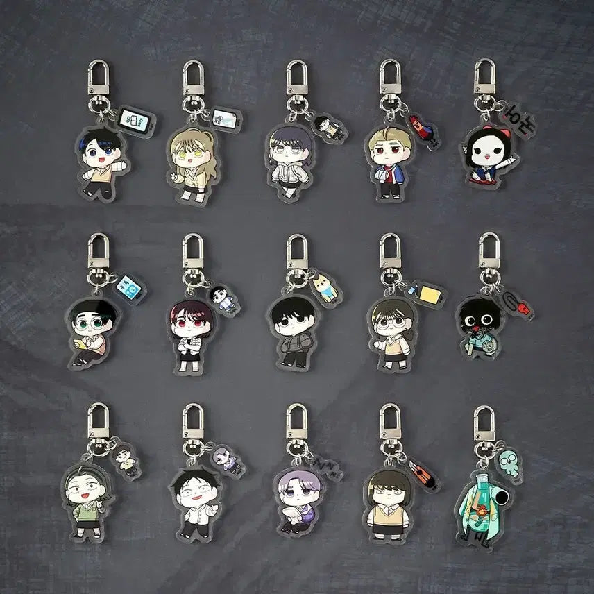 [BUNJANG] 44th Period Survival Class Keyring / 44교시 생존수업 키링 교환 구매
