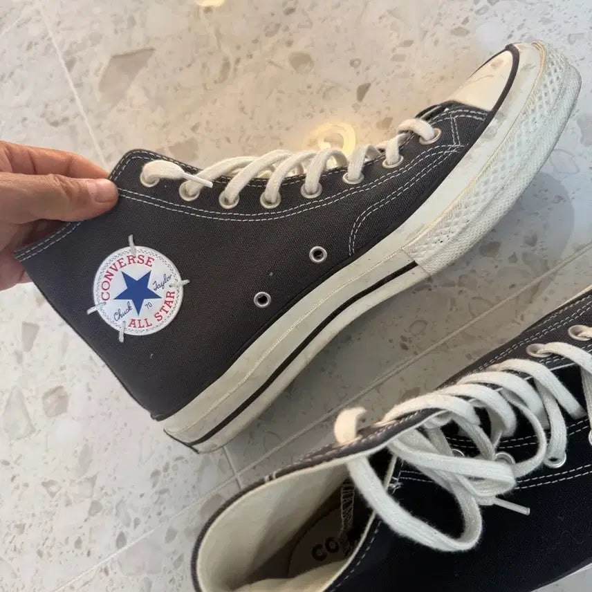 [BUNJANG] 컨버스 하이 절개디테일 275 / 컨버스 하이 절개디테일 275