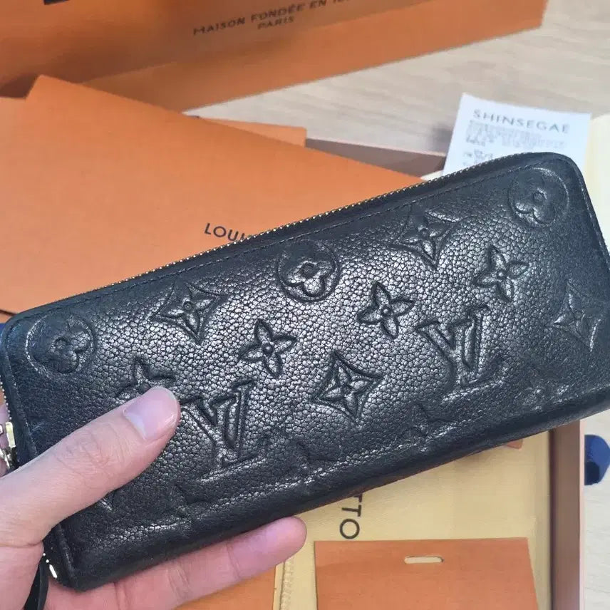 [BUNJANG] Louis Vuitton Empreinte Zippy Long Wallet / 루이비통 앙프렝뜨 지퍼 장지갑