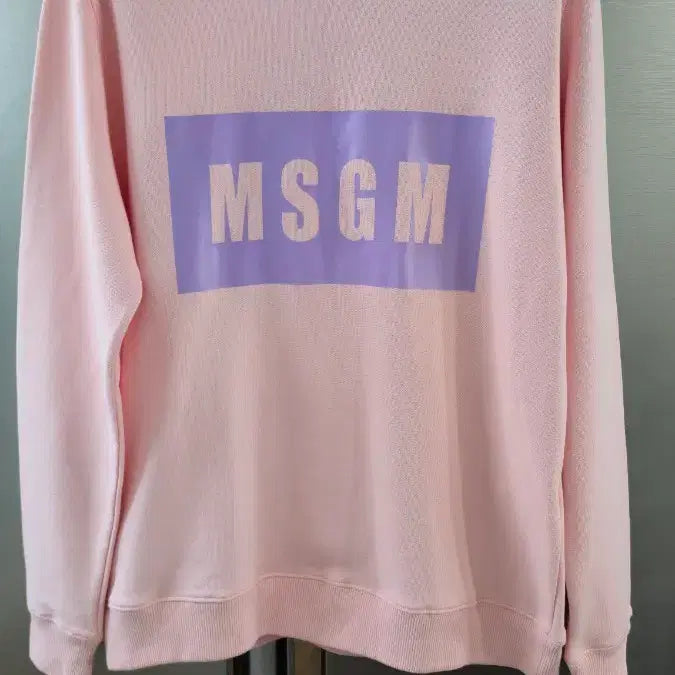 [BUNJANG] MSGM Box Logo Sweatshirt / [MSGM] 엠에스지엠 박스로고 맨투맨