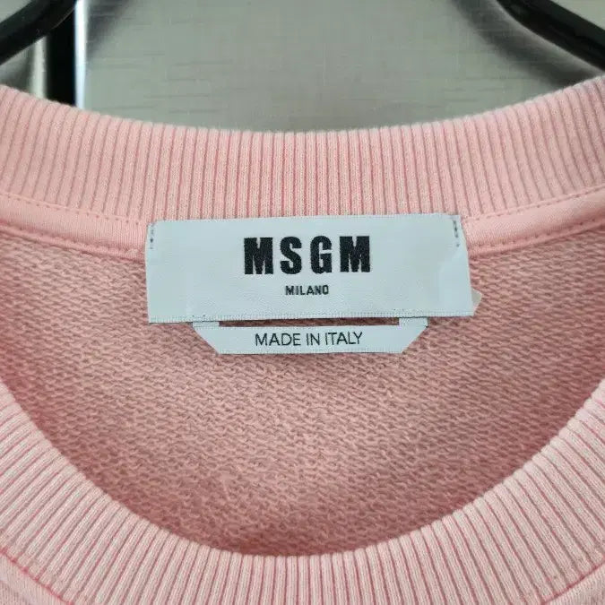 [BUNJANG] MSGM Box Logo Sweatshirt / [MSGM] 엠에스지엠 박스로고 맨투맨