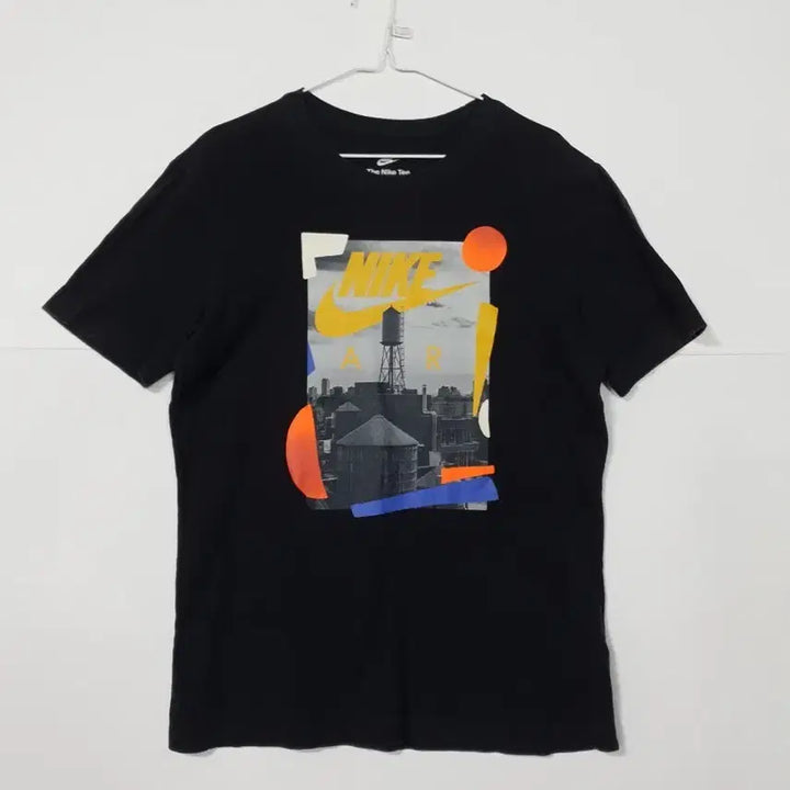 [BUNJANG] Nike Black Printed Short Sleeve T-Shirt / 나이키 블랙 프린팅 반팔 티셔츠ㅡ0164