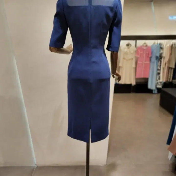 [SOLD OUT] 모조에스핀 스퀘어 시스루 원피스 66사이즈