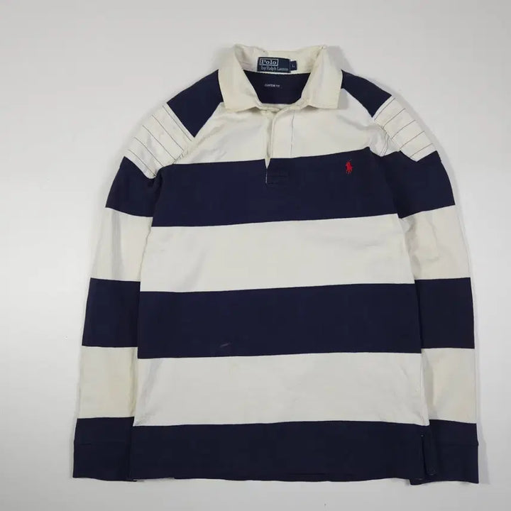 [BUNJANG] Polo Ralph Lauren Striped Rugby Shirt [L] / 폴로 랄프로렌 단가라 럭비티 [L]