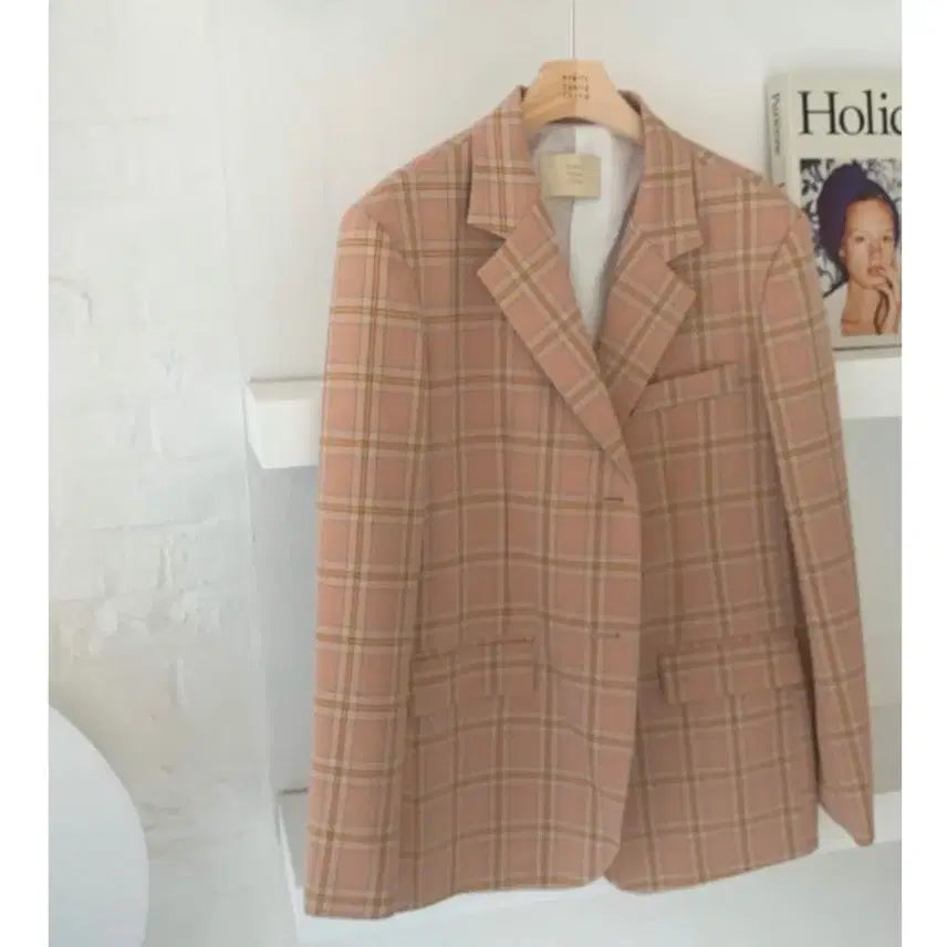 [BUNJANG] Pretty Young Thing Check Jacket / 프리티영띵 체크 자켓