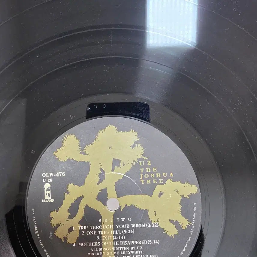 [SOLD OUT] U2 The Joshua Tree LP