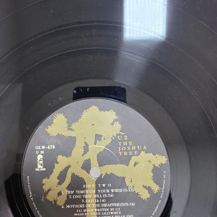 [SOLD OUT] U2 The Joshua Tree LP
