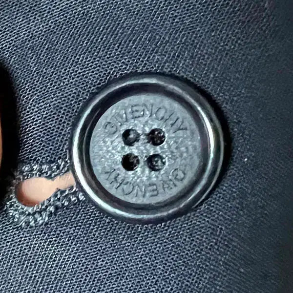 [BUNJANG] Givenchy Solid Two-Button Blazer Dark Navy XL / 지방시 정장자켓 여름 블레이저 솔리드 투버튼 다크네이비 XL 105