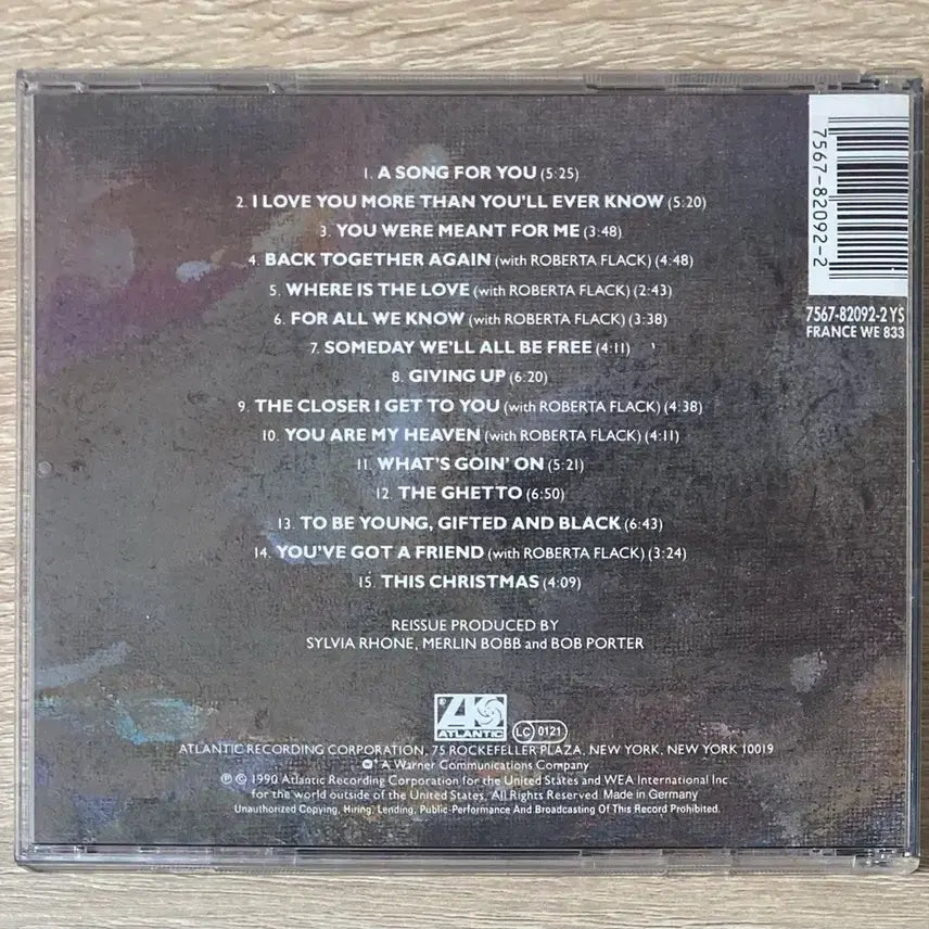 [BUNJANG] Donny Hathaway CD / 도니 헤더웨이 (Donny Hathaway) CD 판매