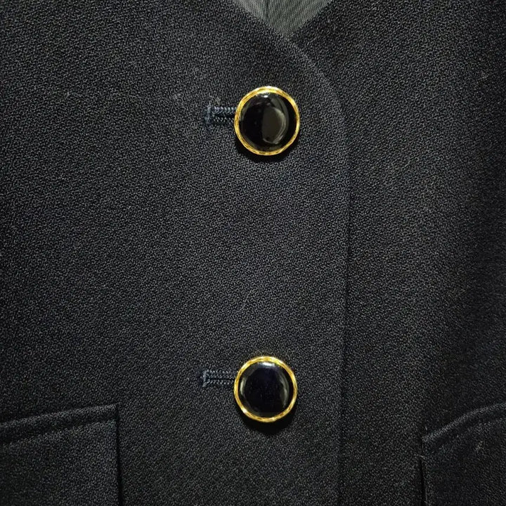 [BUNJANG] PRIVERITE Dark Navy Gold Button Jacket / (세일)JPN . PRIVERITE 다크네이비 금장 버튼 자켓