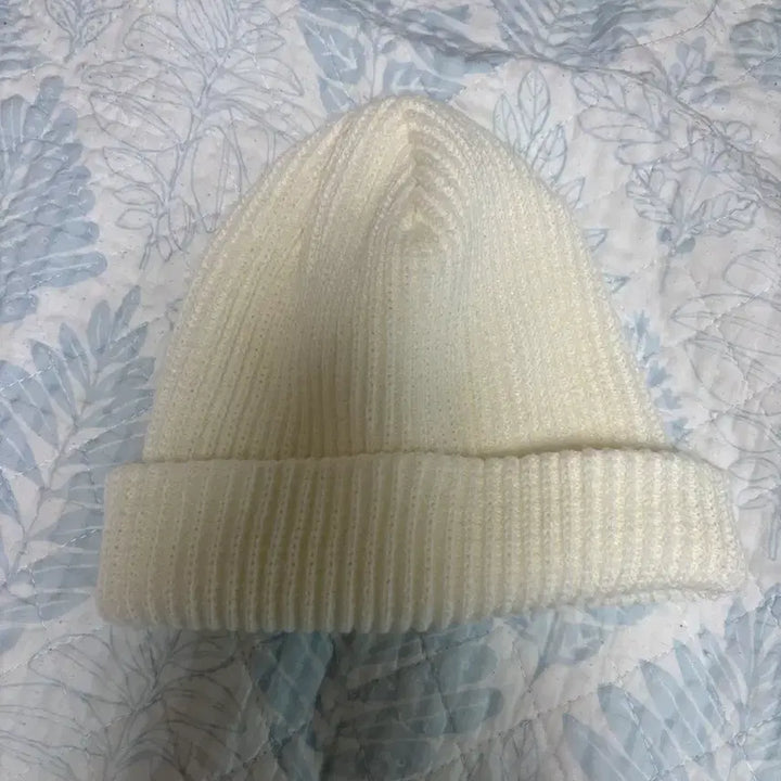 [BUNJANG] Ivory Ribbed Knit Beanie / 아이보리 골지 니트 비니 / 새상품 쿨거래환영