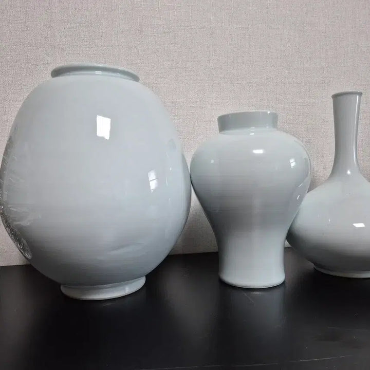 [BUNJANG] White Porcelain Set of 3 / 백자 도자기 3종 세트