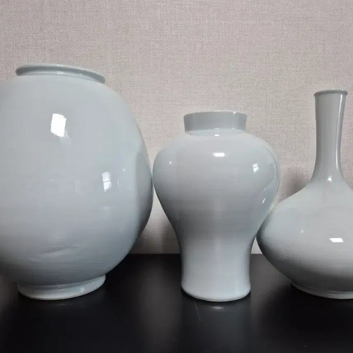 [BUNJANG] White Porcelain Set of 3 / 백자 도자기 3종 세트