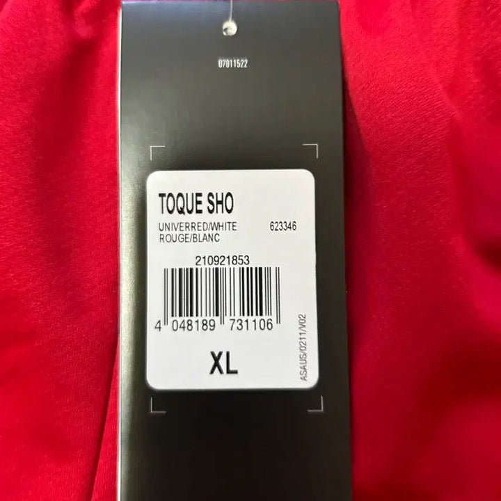 [BUNJANG] Adidas Red Three-Stripe Shorts XL / 아디다스 빨간색 3선 반바지 XL .(73)