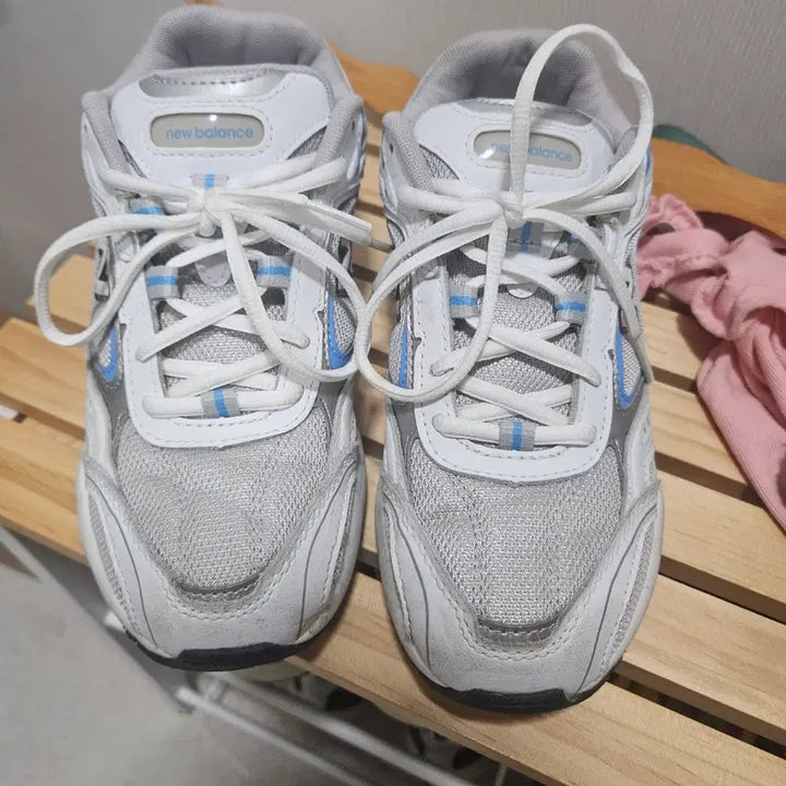 [BUNJANG] New Balance 452 White/Blue Sneakers / 뉴발란스 운동화 흰파